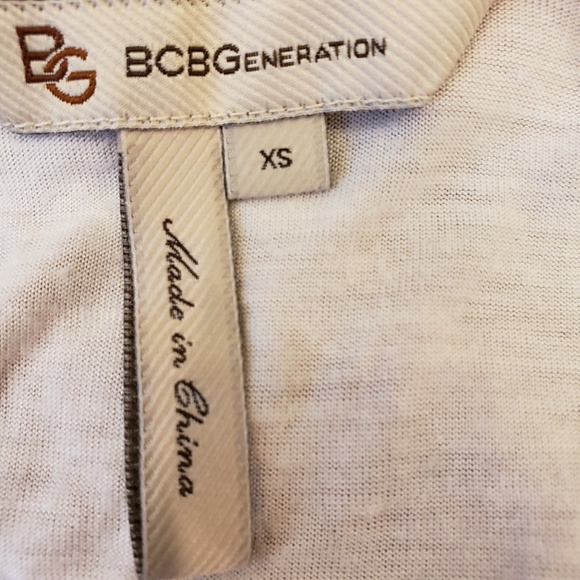 Bcbgeneration xs white tank top blouse - Picture 7 of 7